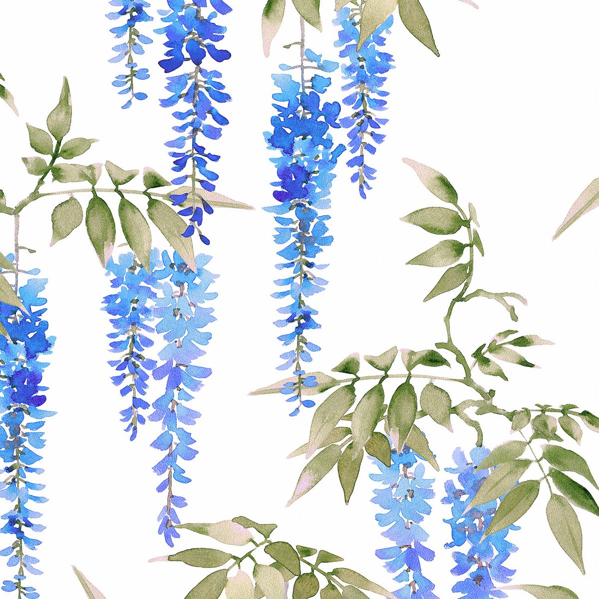 Papier peint panoramique GIVERNY multicolore, LE PAPIERS DE NINON