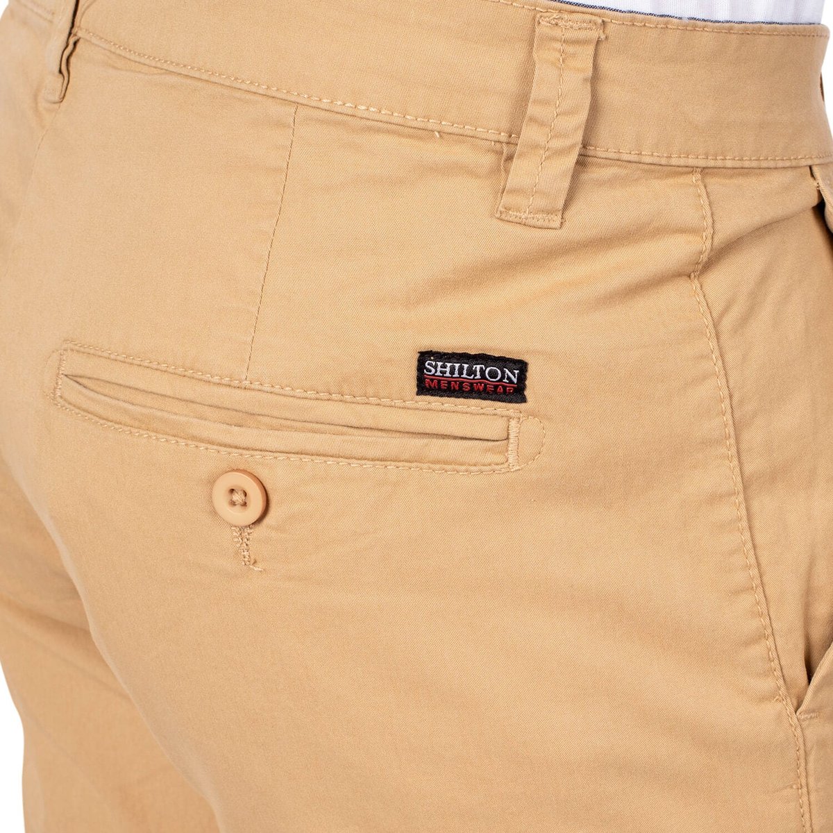 Bermuda uni CHINO beige, SHILTON