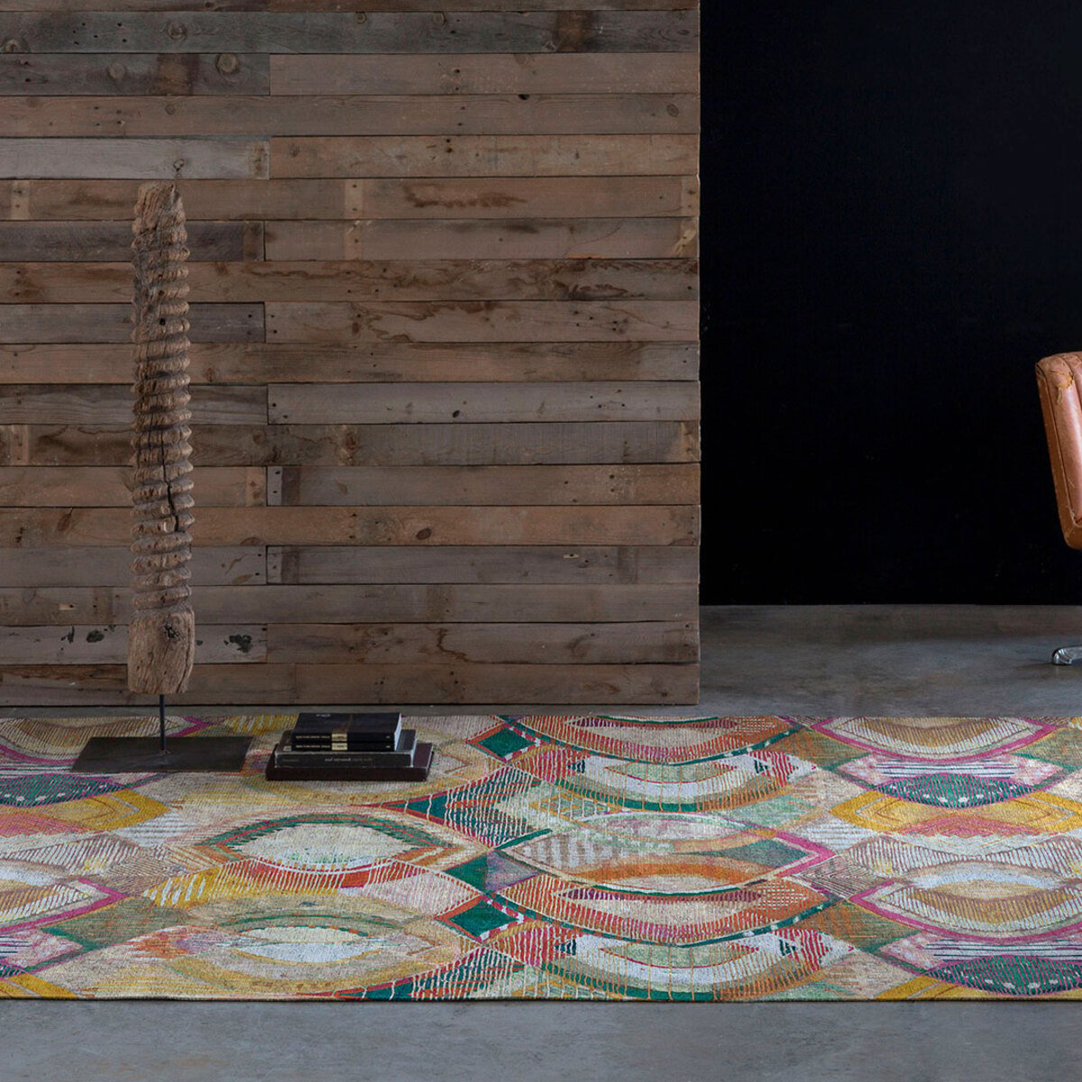 Tapis de salon BERRY multicolore, NAF NAF HOME