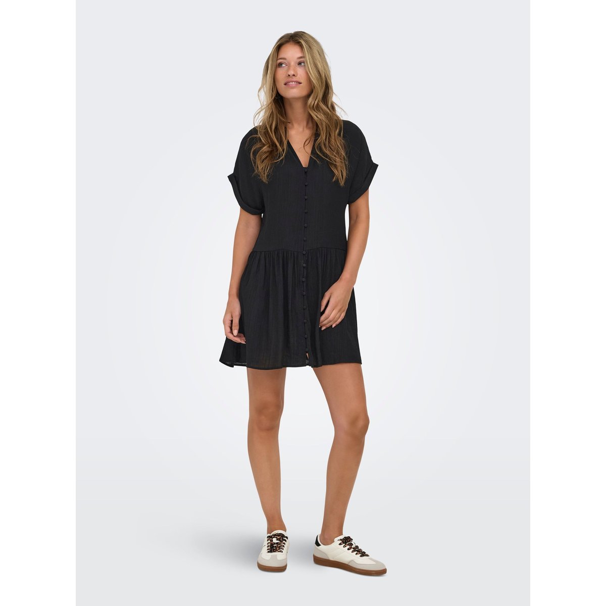Robe noire - black, ONLY