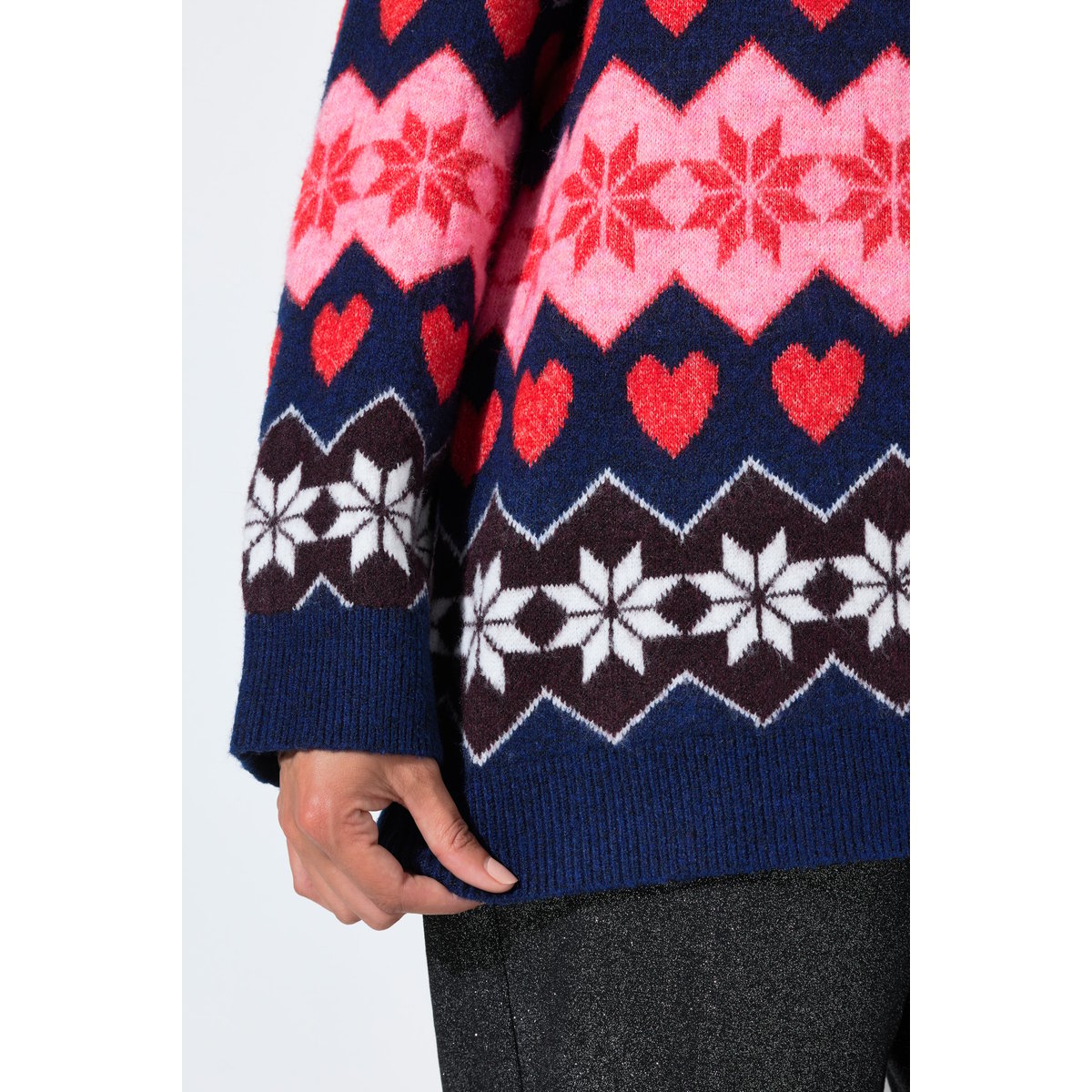 Cardigan motif norvégien marine, ULLA POPKEN