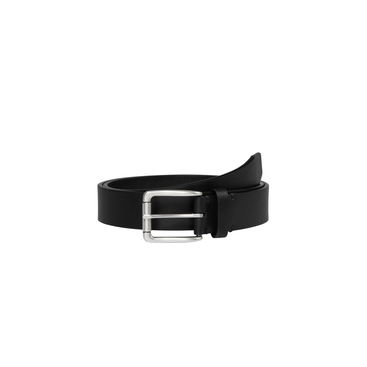 Ceinture modèle Enno en cuir nappa de grande qualité noir, MARC O'POLO