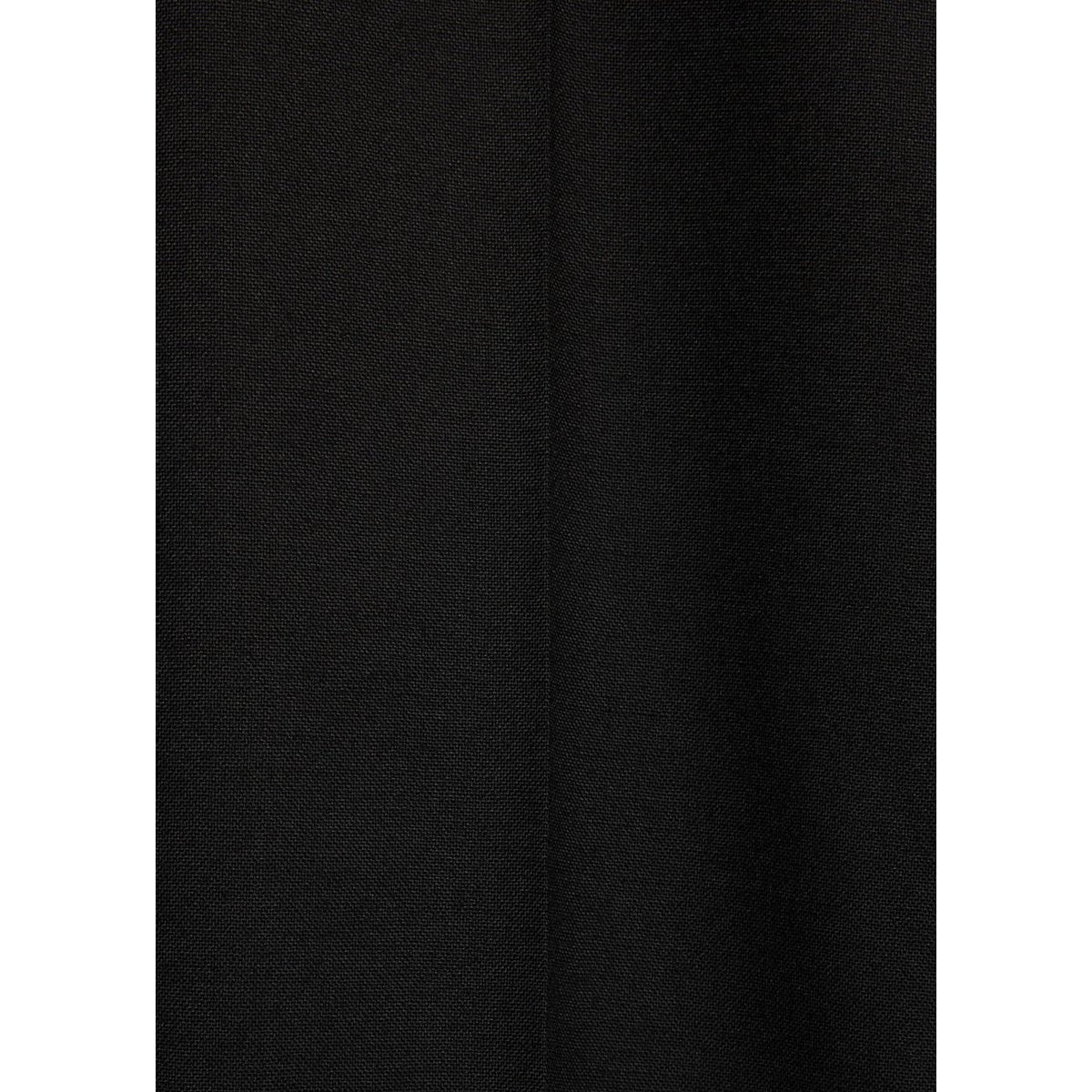 Pantalon costume 100 % laine noir, MANGO