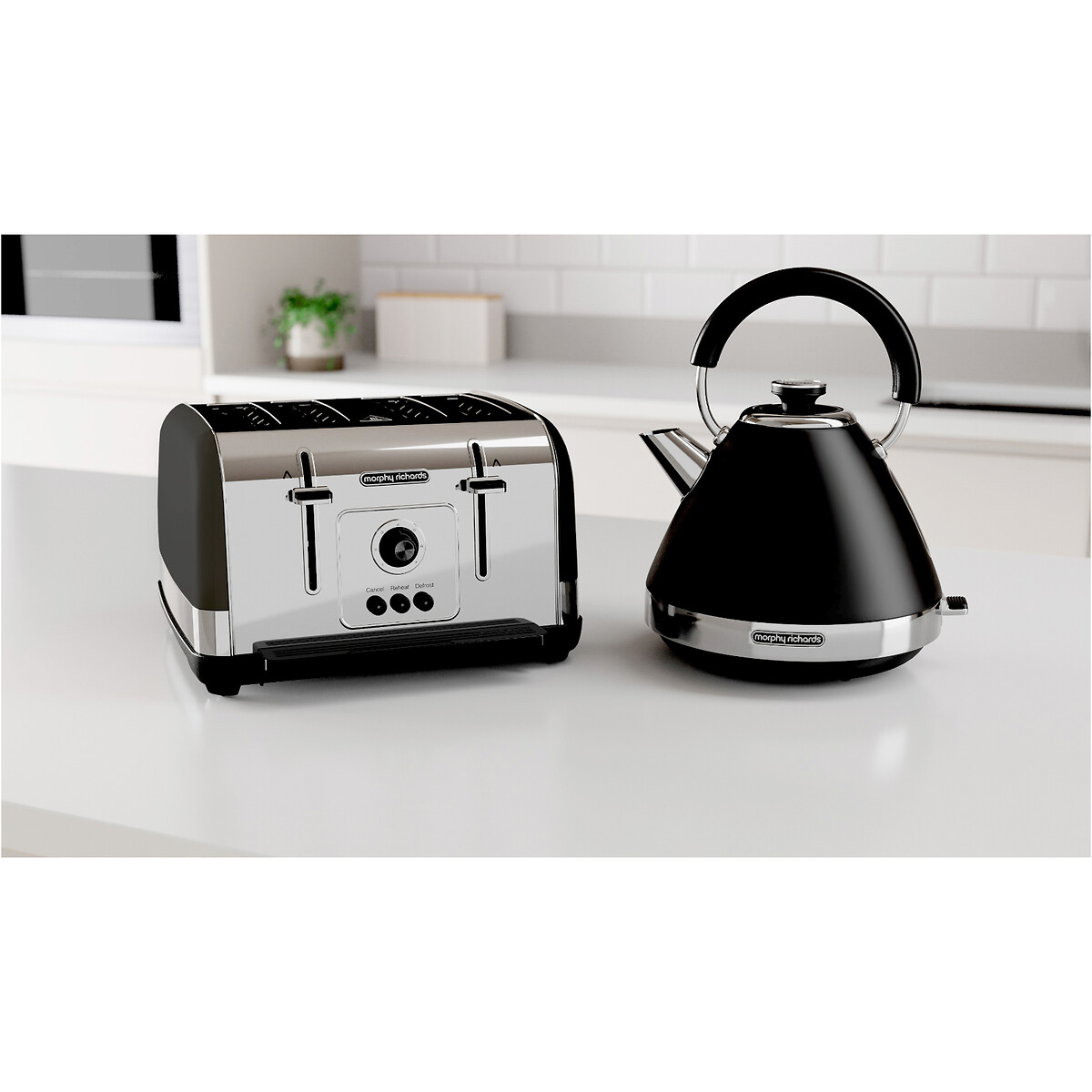 Venture 4-Slice Toaster black, MORPHY RICHARDS