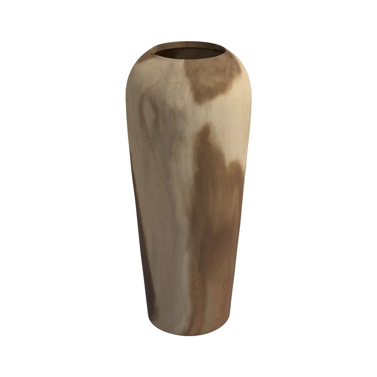 Vase décoratif en bois de suar H60 cm - MAKKAR bois, MAISON PAVANE
