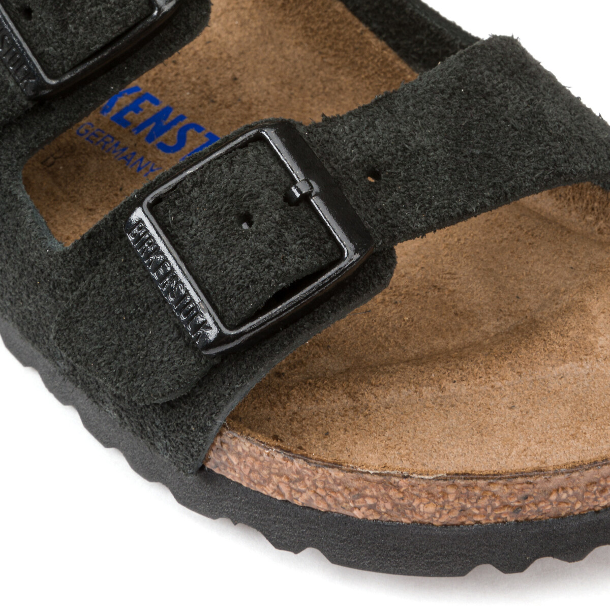 Arizona Suede Mules, Made in Europe black, BIRKENSTOCK