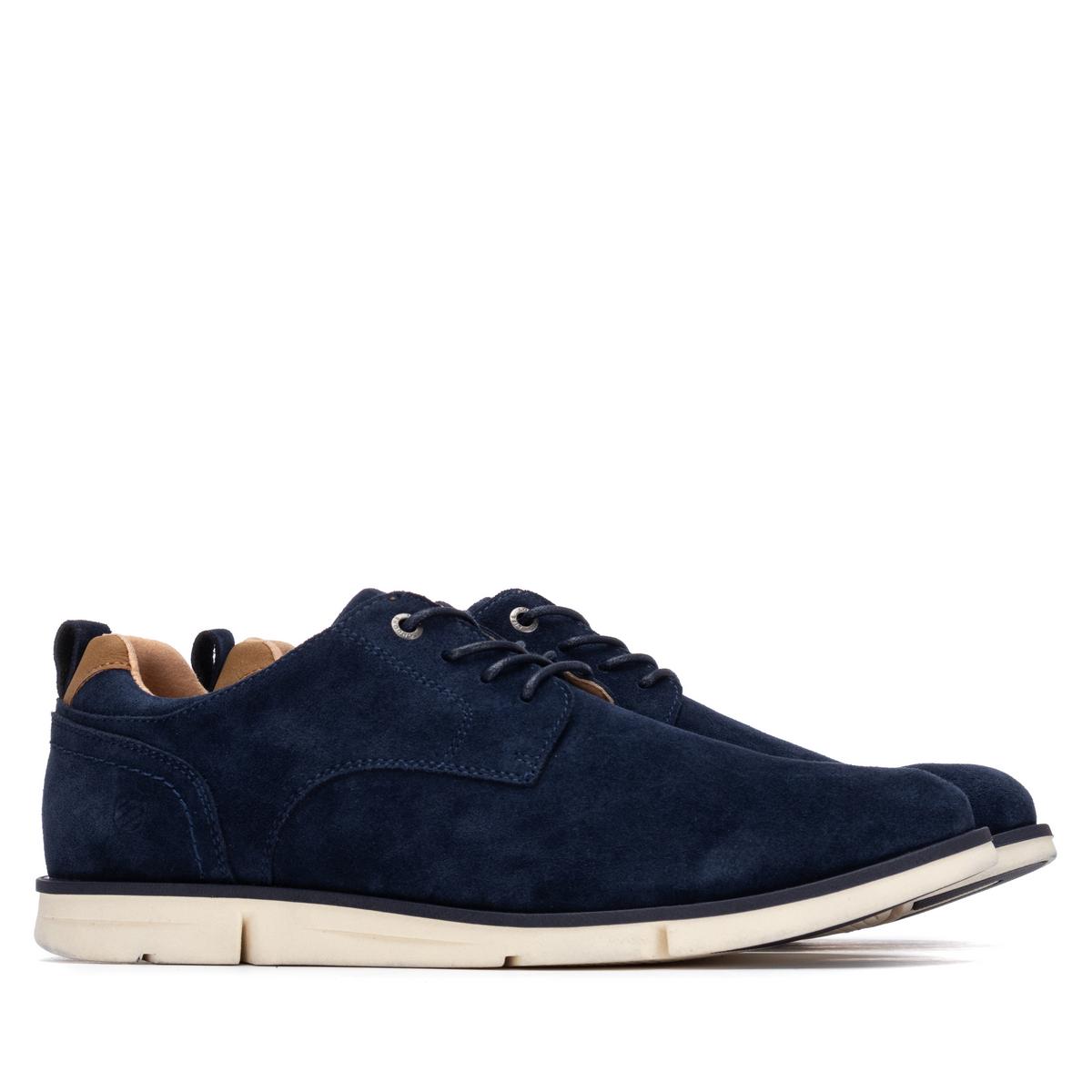 Chaussure Blucher/Derby Plaine Décontractée Lacets bleu marine, CARMELA