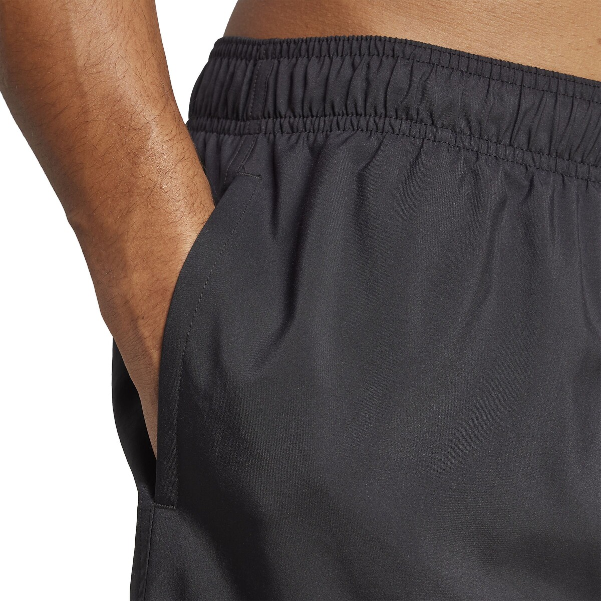 Short de bain uni noir, adidas Performance