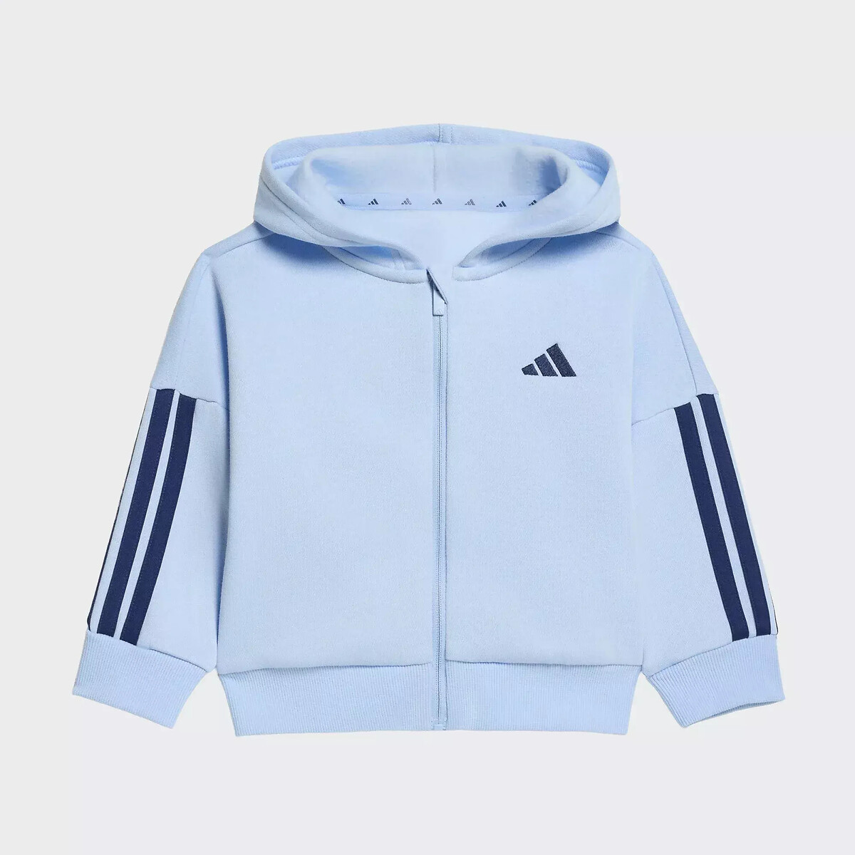 Essentials 3-stripes outfit in fleece blue/grey, ADIDAS SPORTSWEAR