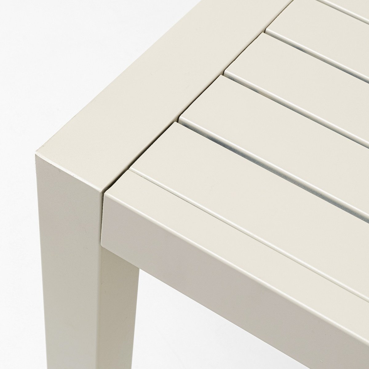 Table de jardin en acier, MADAGASCAR gris, KARE DESIGN
