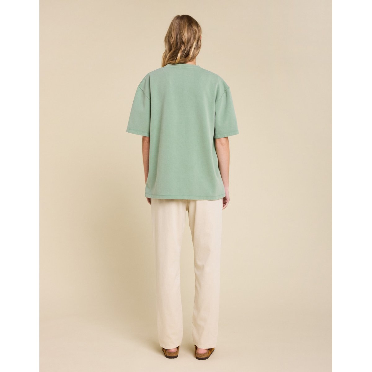 T-shirt NIKO KASMIR vert, PULLIN