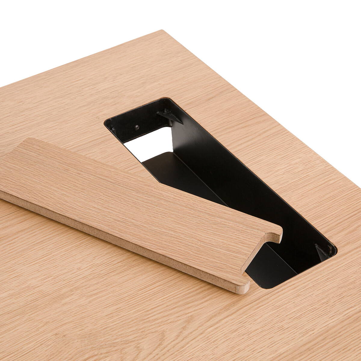 Mikube Oak and Veneered Desk Table Top L175 natural oak, AM.PM