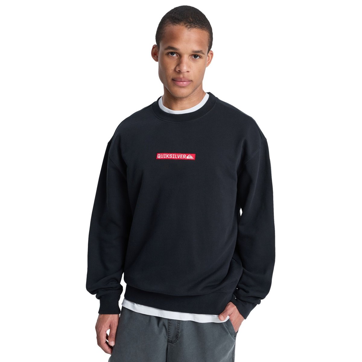 Sweat DNA noir black, QUIKSILVER