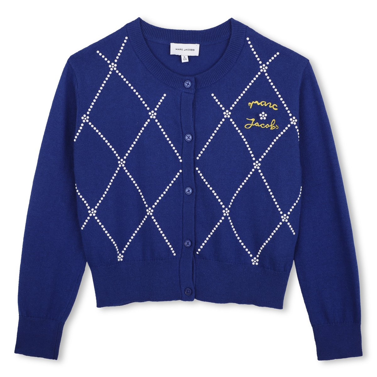 Cardigan en tricot amiral, MARC JACOBS