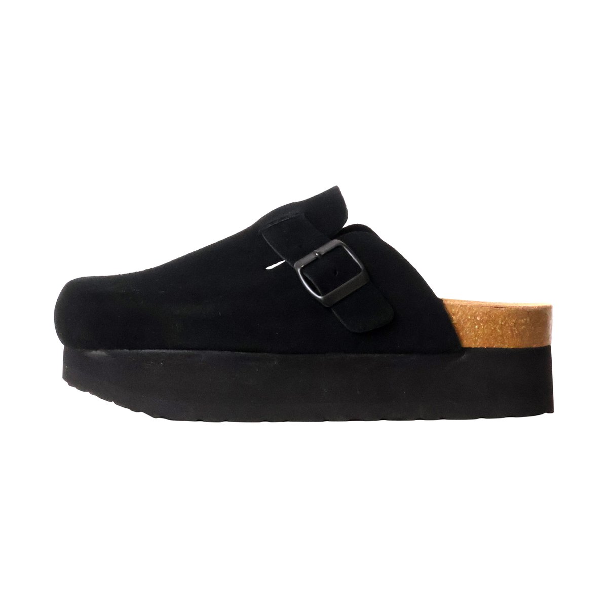 Mules Haute Cuir noir, ENZA NUCCI