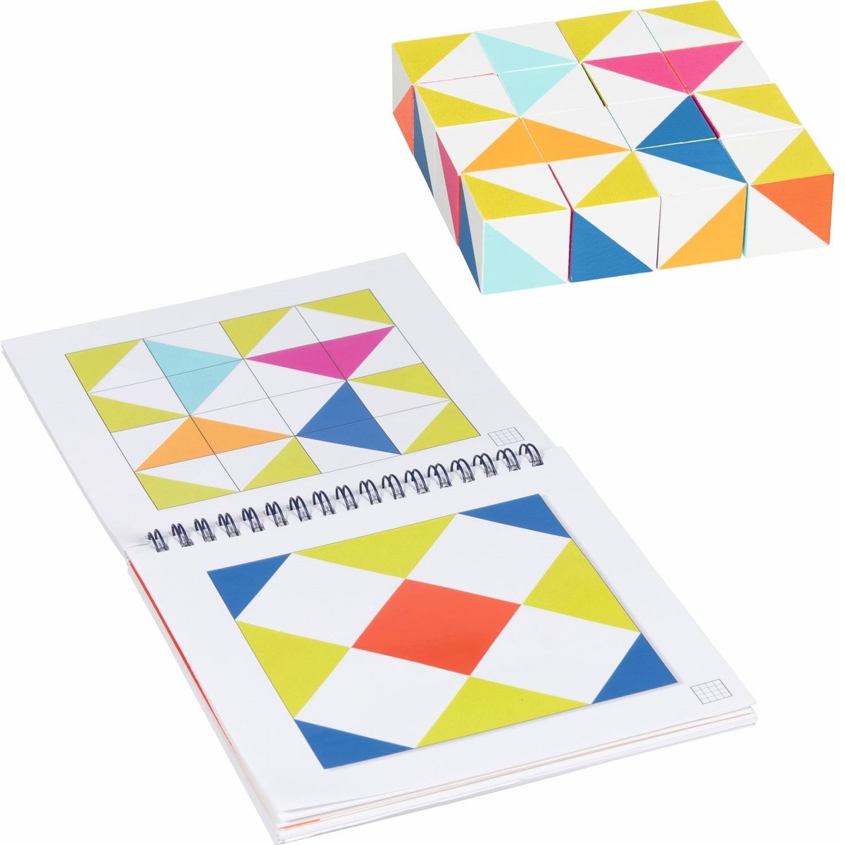 Jeu de mosaïque blanc, GOKI