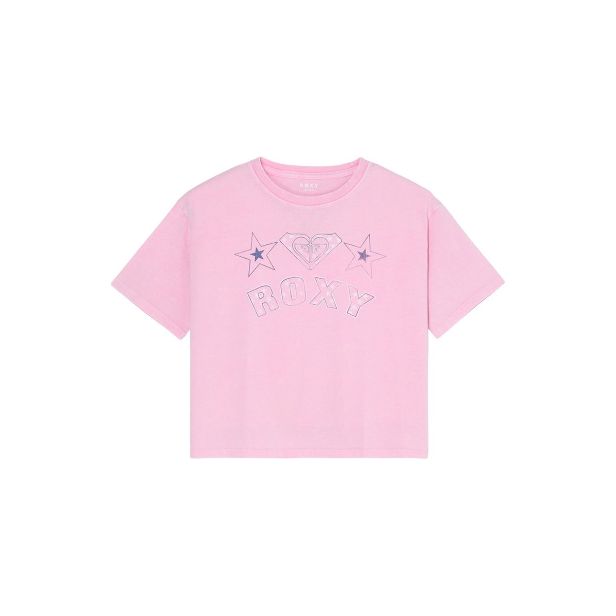 T-shirt ample à manches courtes DAISYLOOSE SEASON. rose pink lavender, ROXY