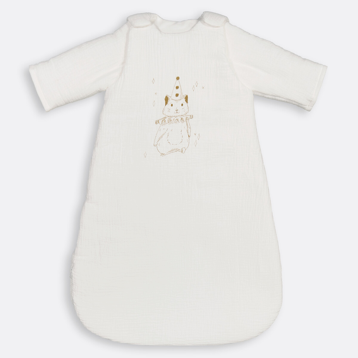 Gigoteuse hiver gaze de coton, Maelo ecru, LA REDOUTE INTERIEURS