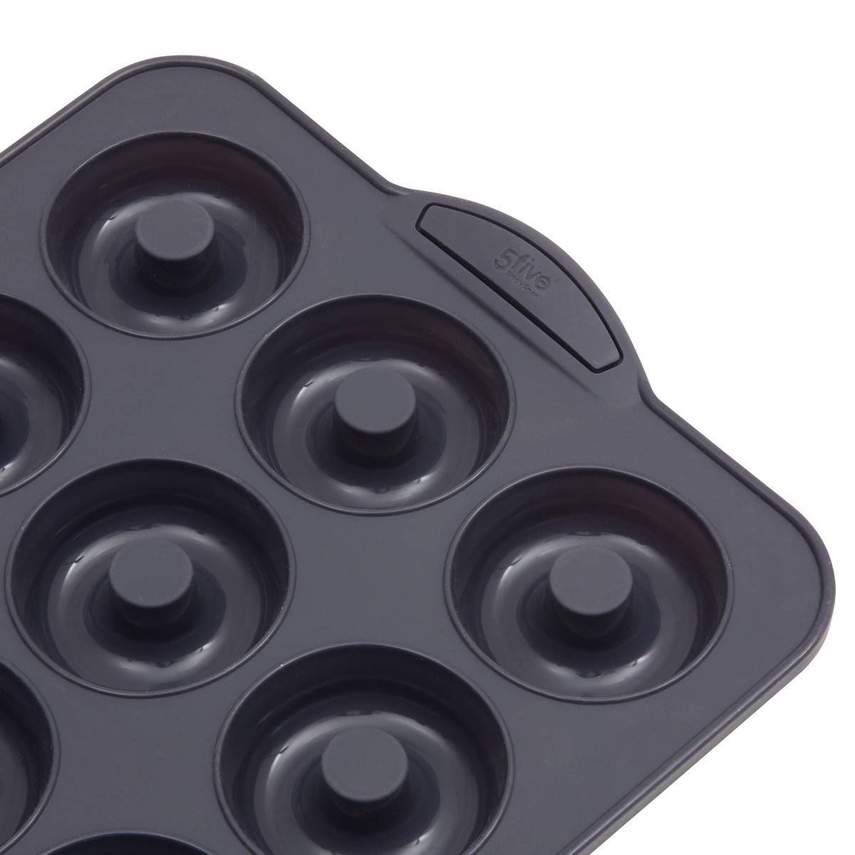 Moule mini donuts rectangulaire SILITOP gris, 5FIVE SIMPLY SMART