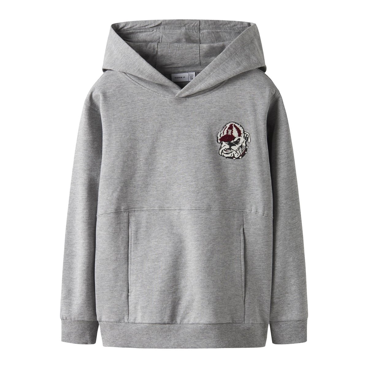 Sweat À Capuche grey melange, NAME IT