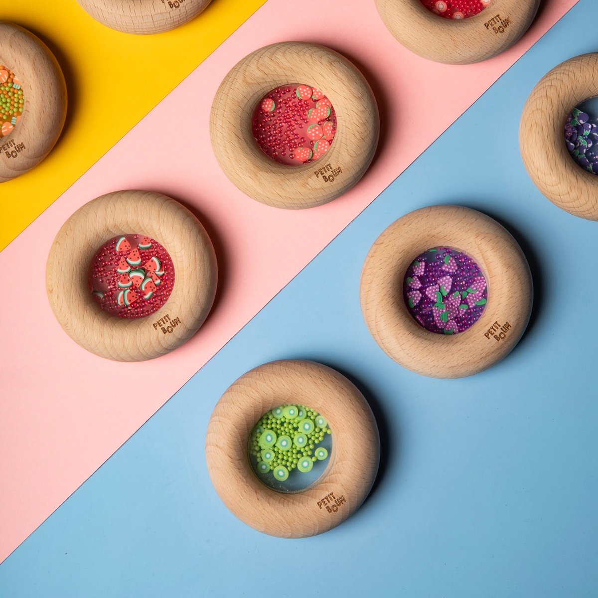 Donut sensoriel Carottes rouge, PETIT BOUM