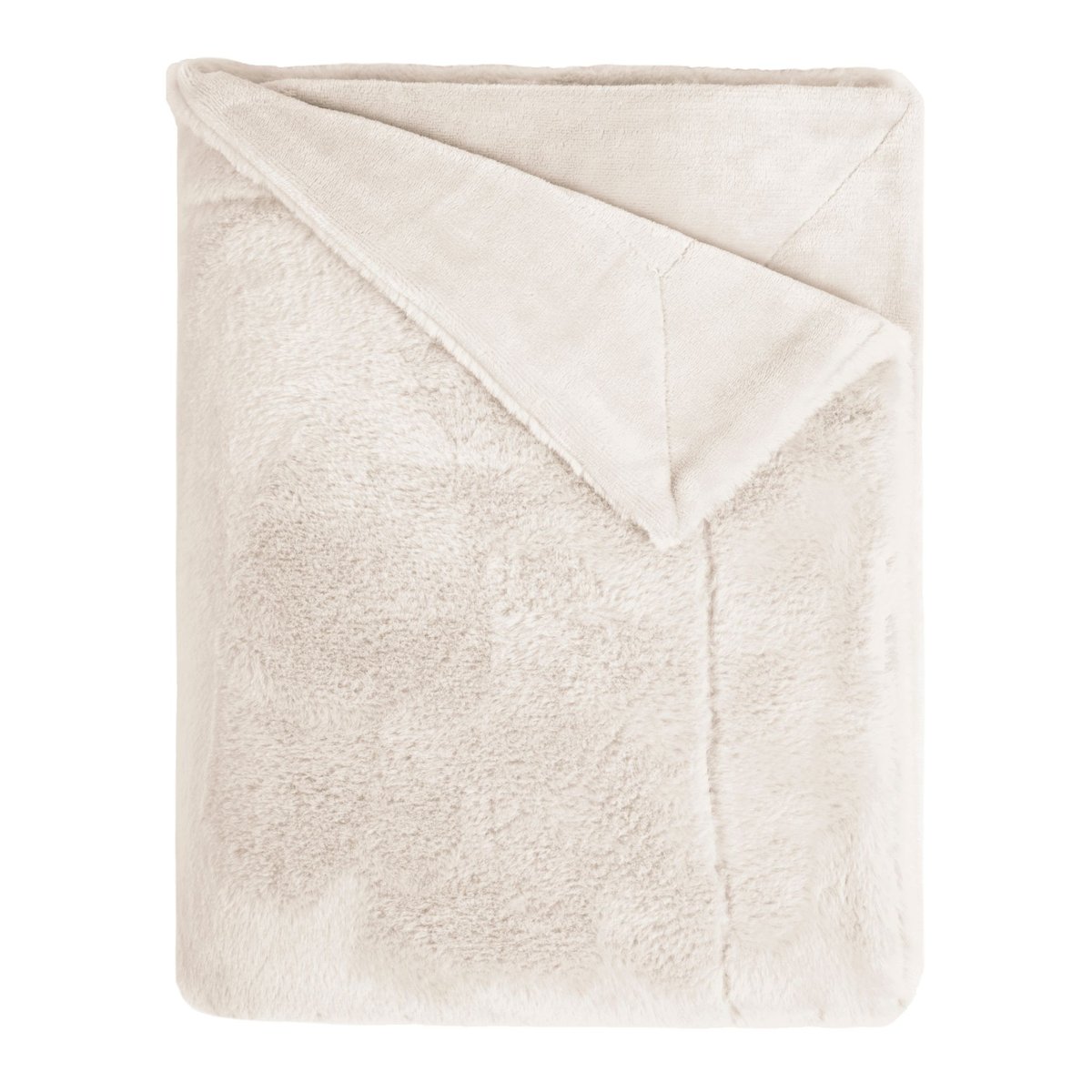 Plaid polaire gris clair, TERRE DE NUIT