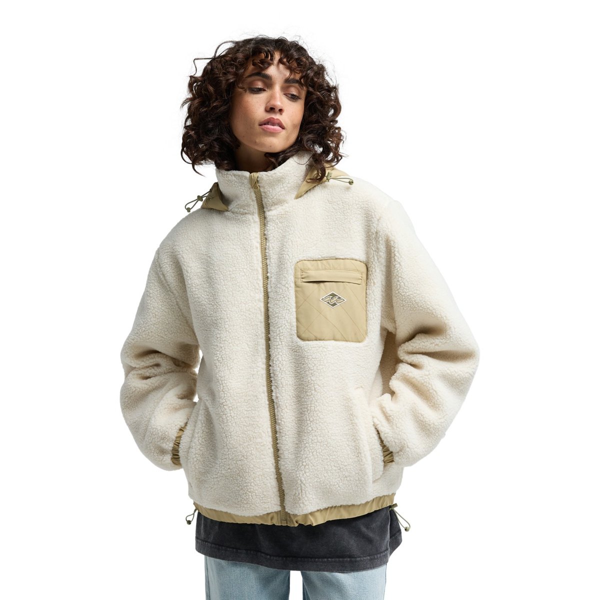 Veste zippée NORTHERN SHORE green ash, BILLABONG