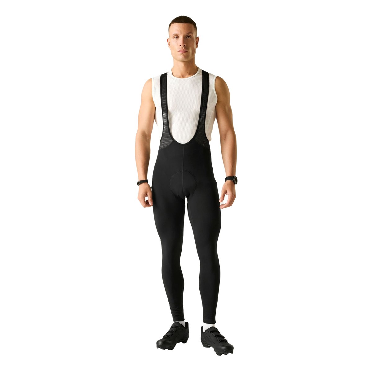 Cuissard de cyclisme à bretelles ULTRA BIBBLED noir, DARE 2B