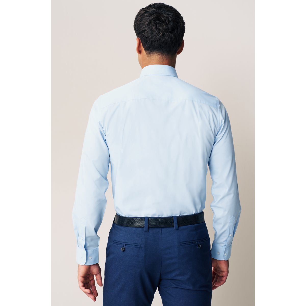 Chemises à entretien facile, lot de 2 blanc/bleu, NEXT
