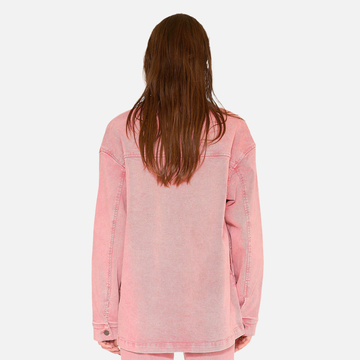 Veste chemise WILLY PACIFIC DRILL 26s rose poudré, MKT STUDIO