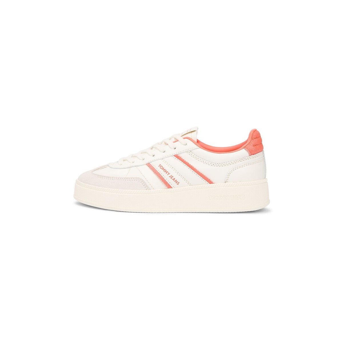 Baskets en cuir The Greenwich ivoire, TOMMY JEANS
