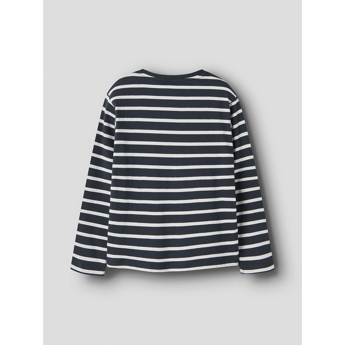 T-shirt met lange mouwen gestr felblauw/wit, NAME IT