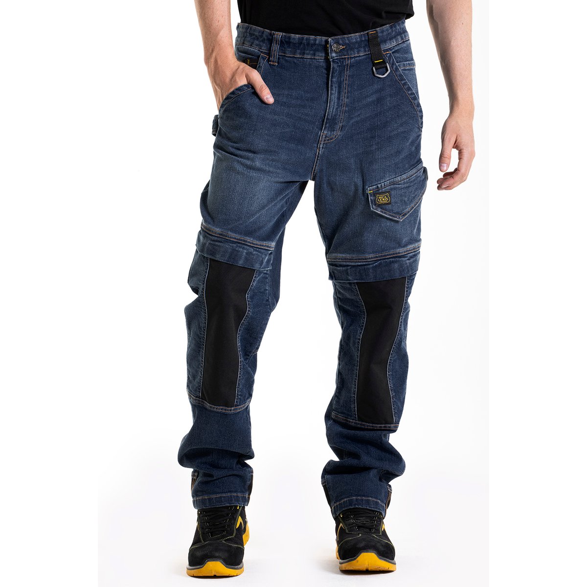 Pantalon de travail coupe carpenter Fibreflex® HAMMER2 bleu, RICA LEWIS