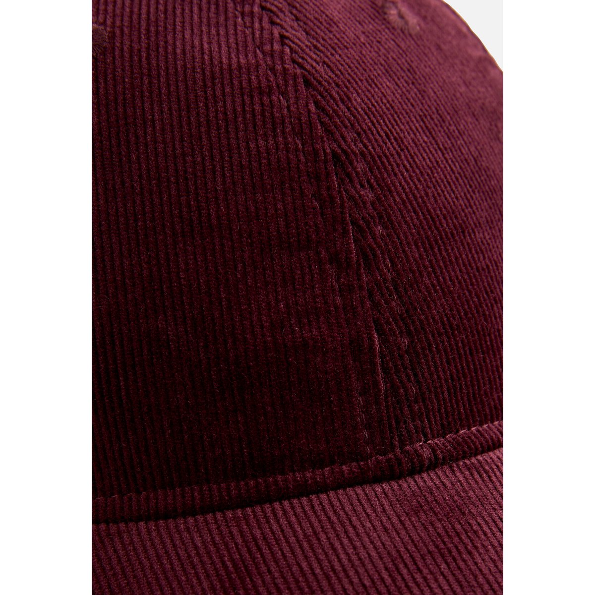 Casquette en velours rouge bordeaux, DAMART