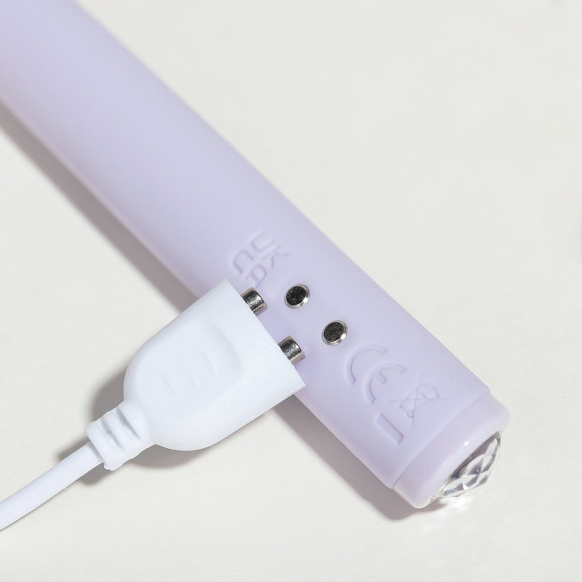 Vibromasseur Ticky plume de massage vibrante rechargeable violet, PASSAGE DU DESIR