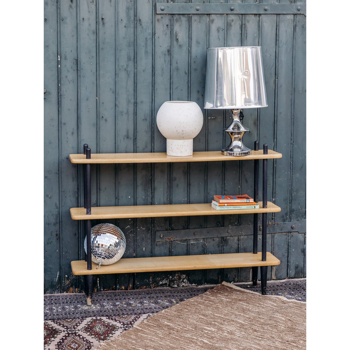 Lampe à poser Julia N°108 - Bon état gris, DEBONGOUT