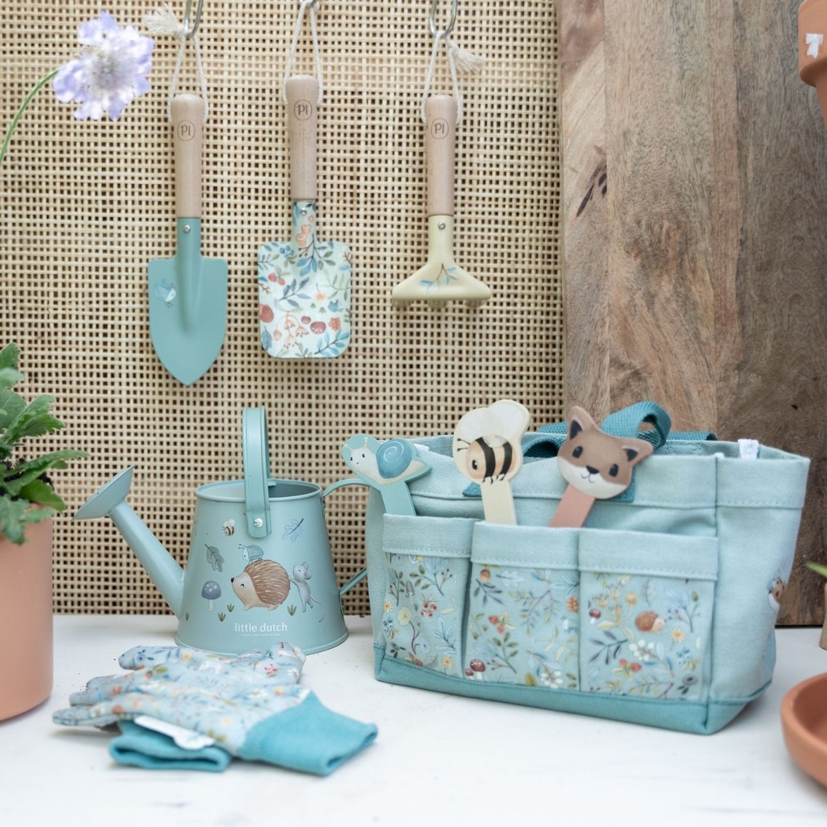 Coffret jardinage vert, LITTLE DUTCH