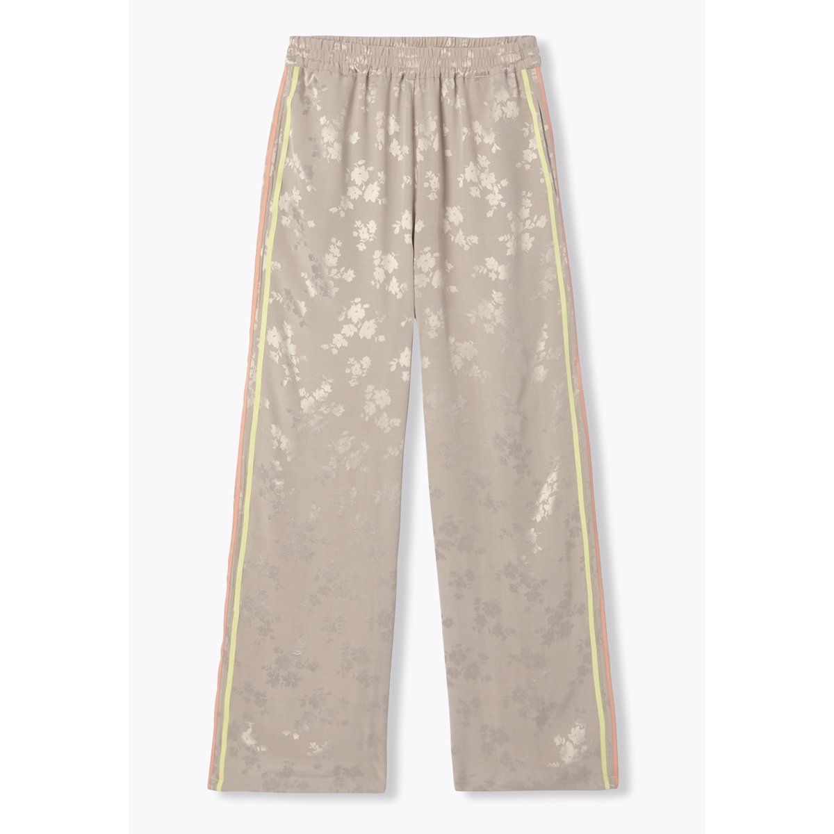 Pantalon large à bandes beige, PROMOD