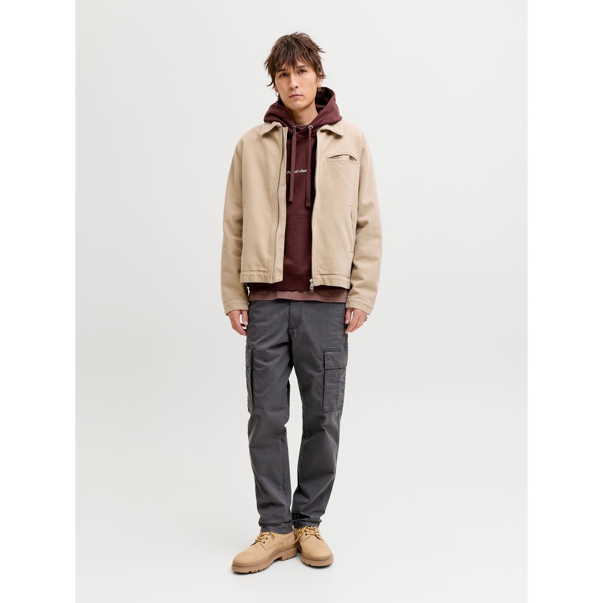 Pantalon Cargo asphalt, JACK & JONES