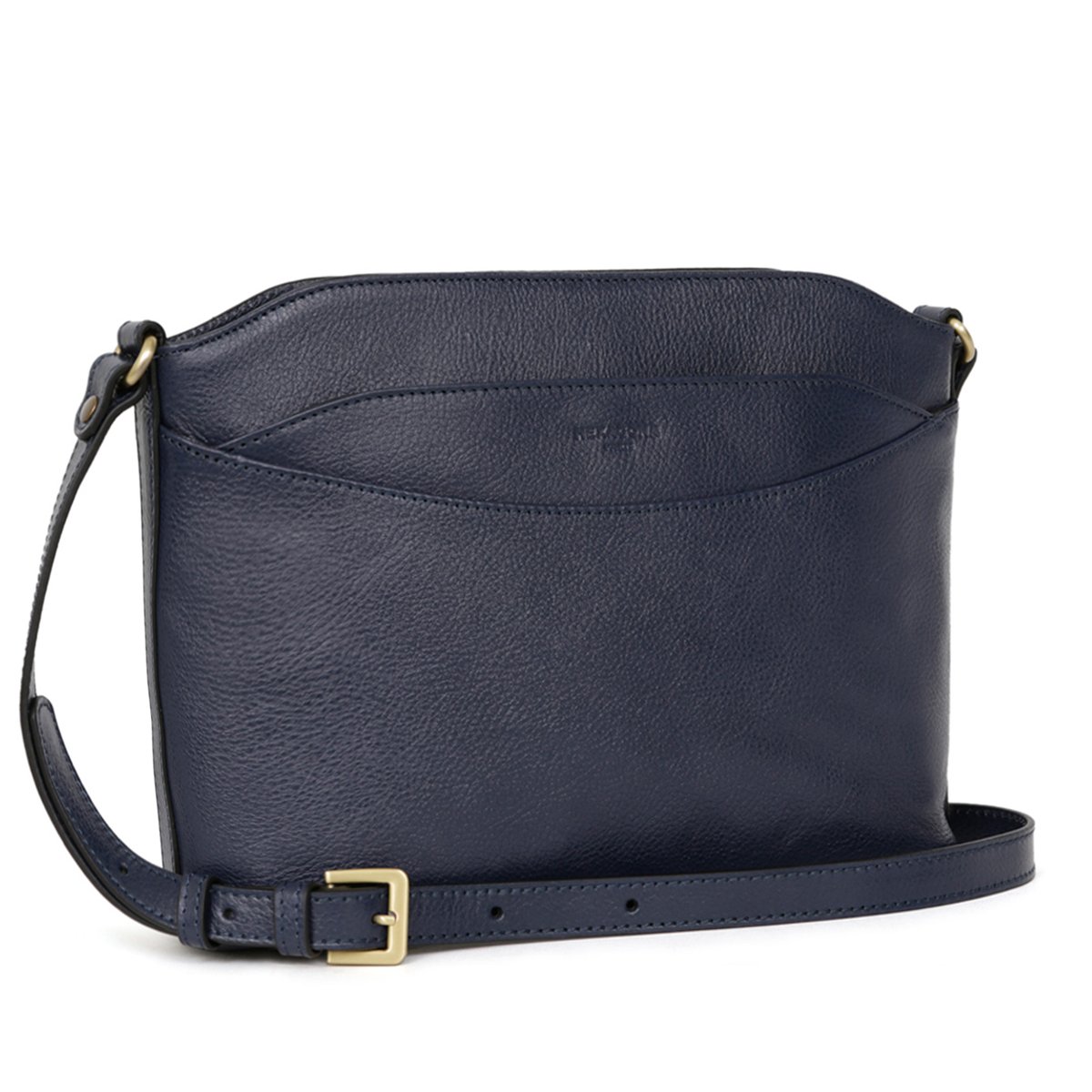 Sac porté travers RÉPUBLIQUE bleu marine, HEXAGONA