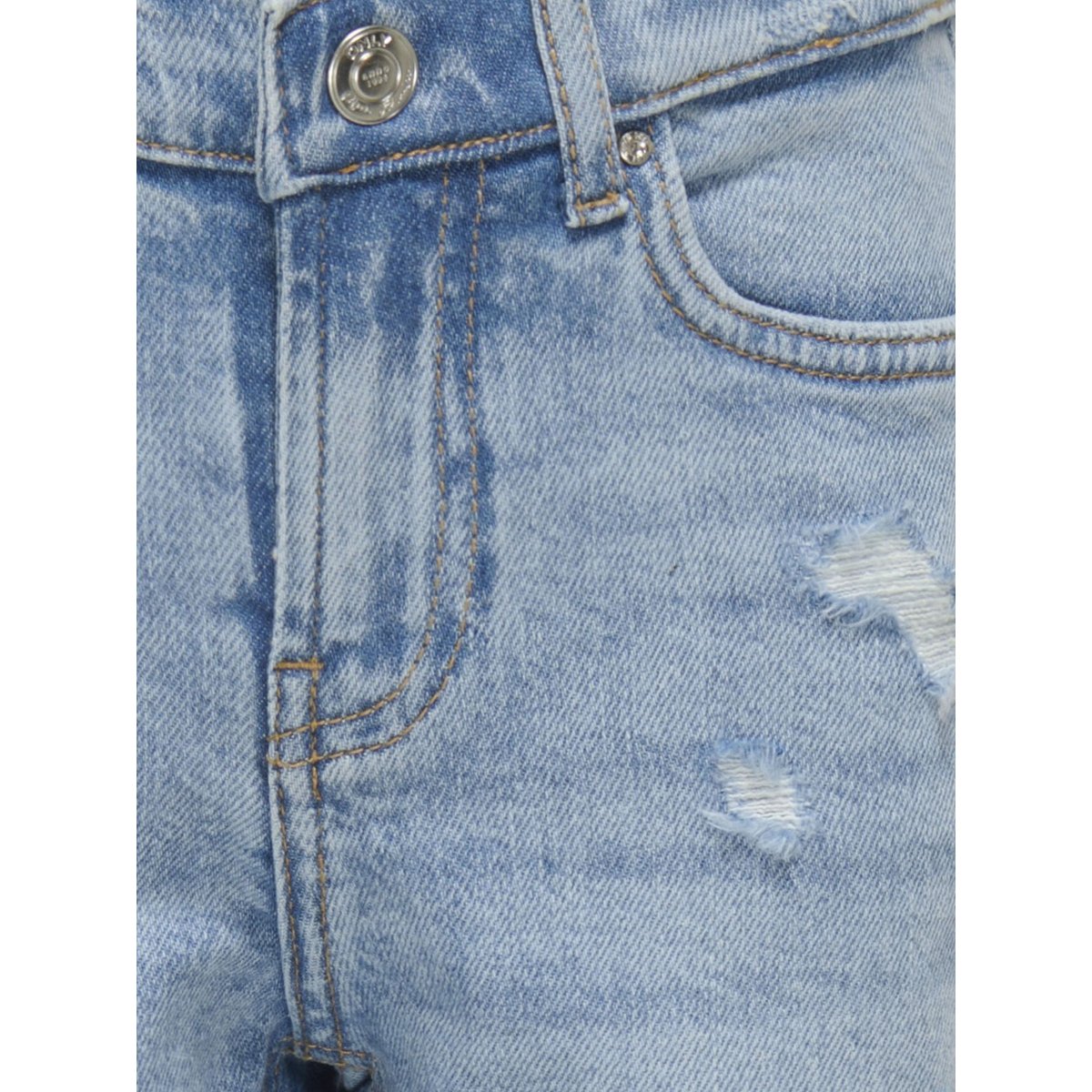 Short En Denim light blue denim, KIDS ONLY