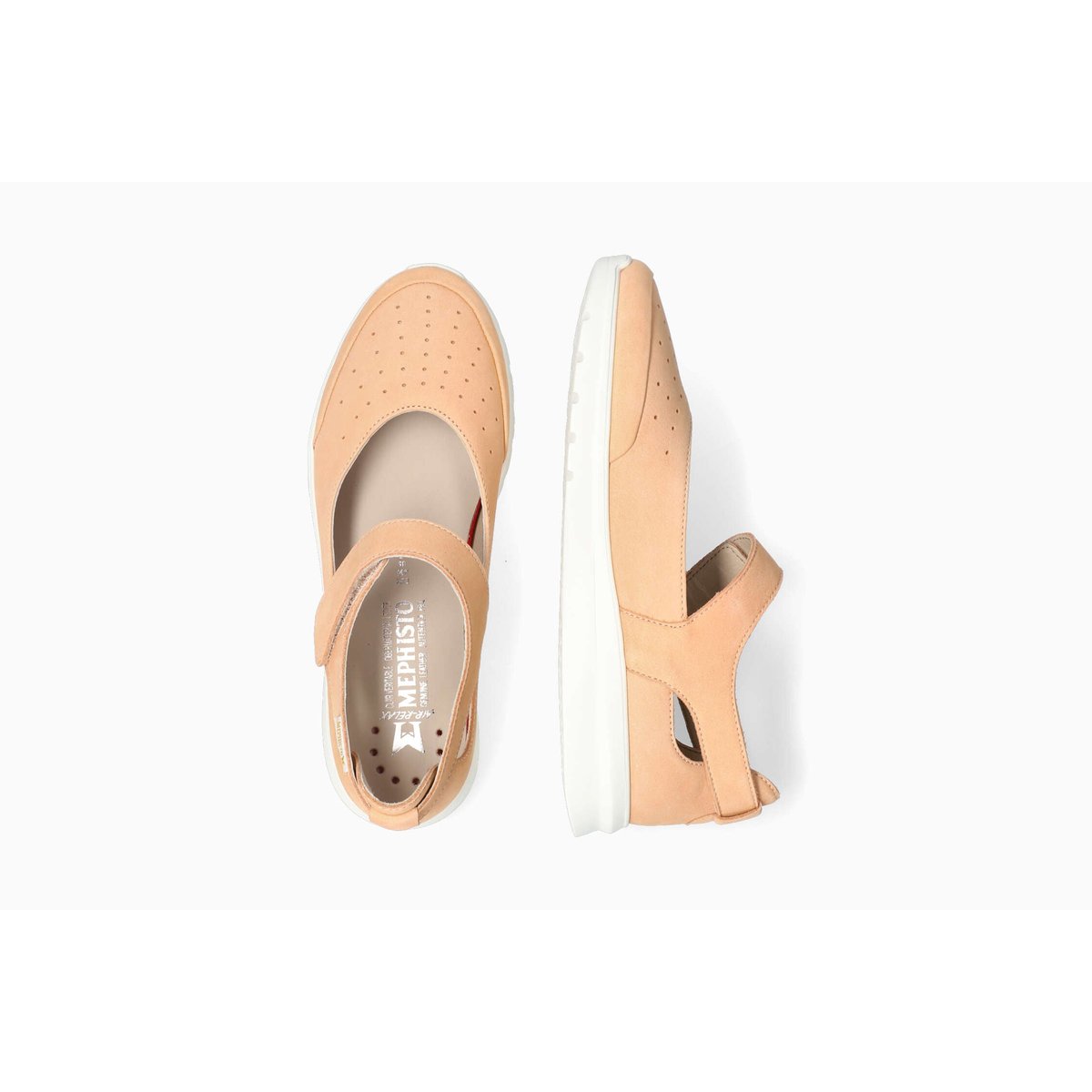 Ballerines en cuir MARSIA orange 5145, MEPHISTO