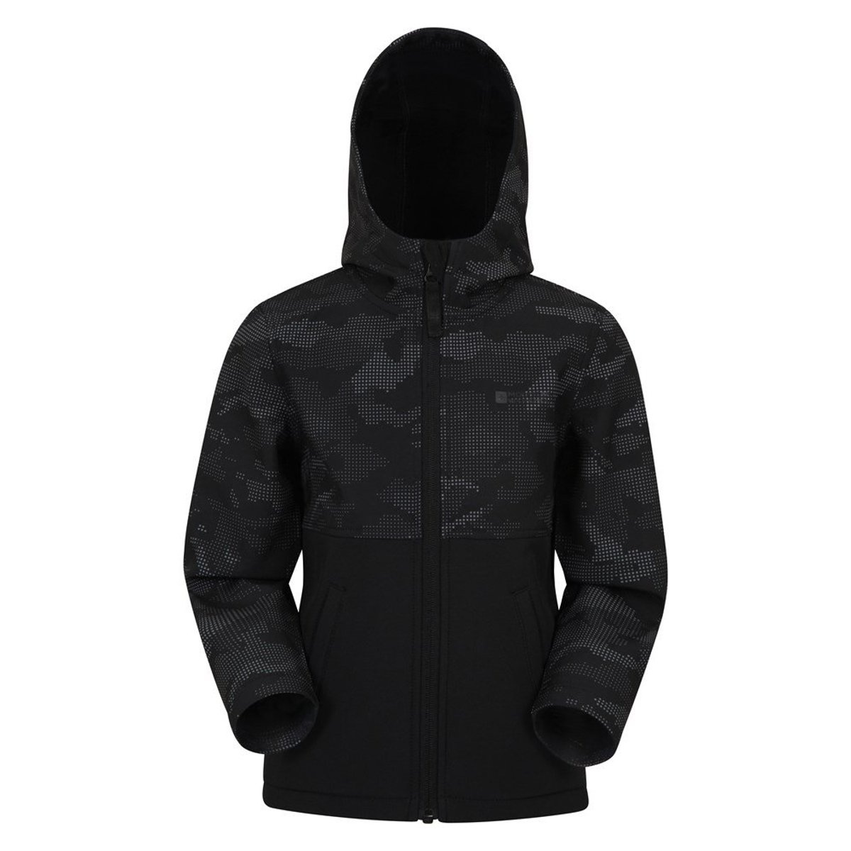 Veste softshell EXODUS noir, MOUNTAIN WAREHOUSE