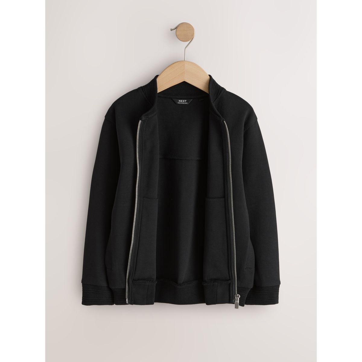 Blouson bomber élégant black interlock, NEXT