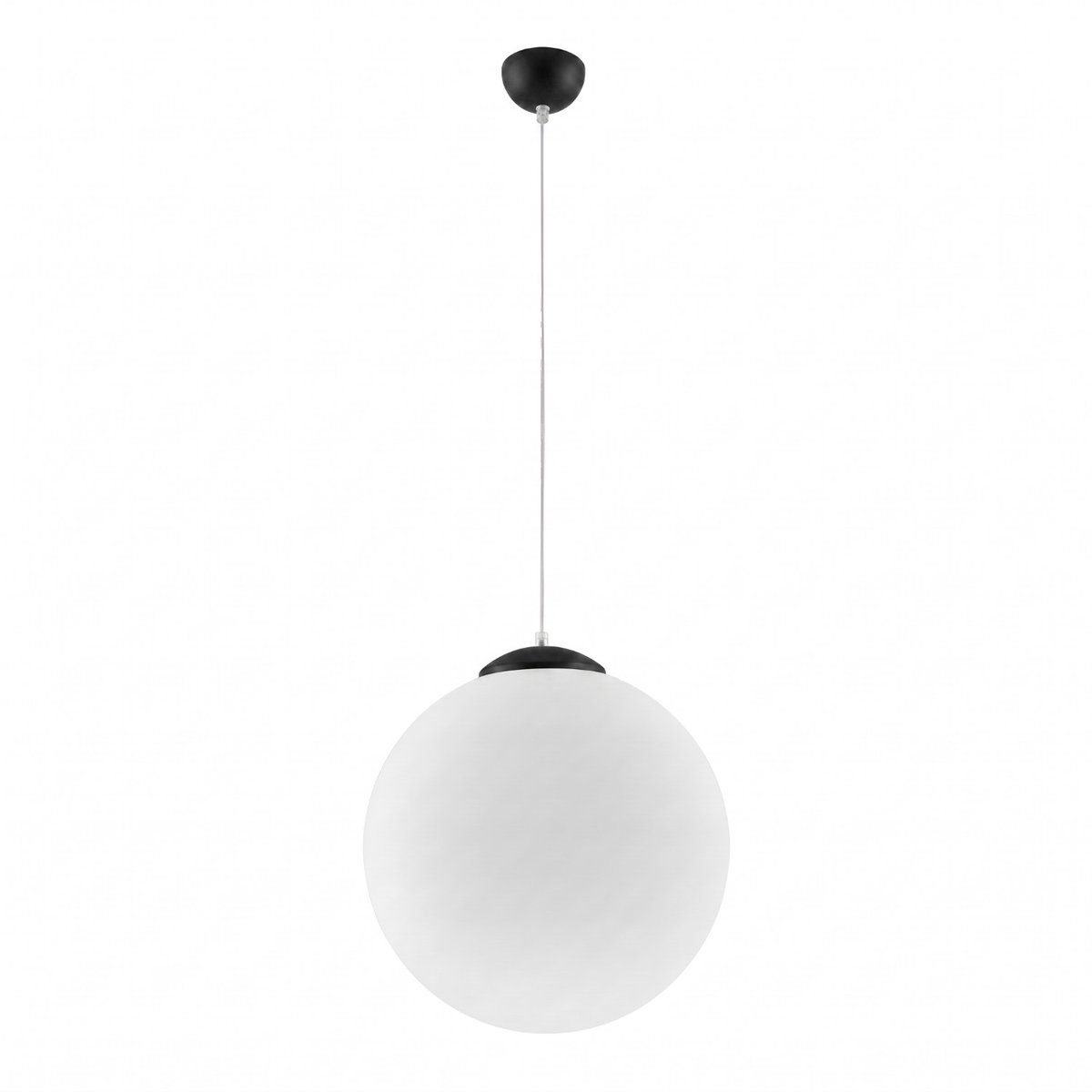 Suspension Acier Noir E27 1 Ugo noir, EDEN