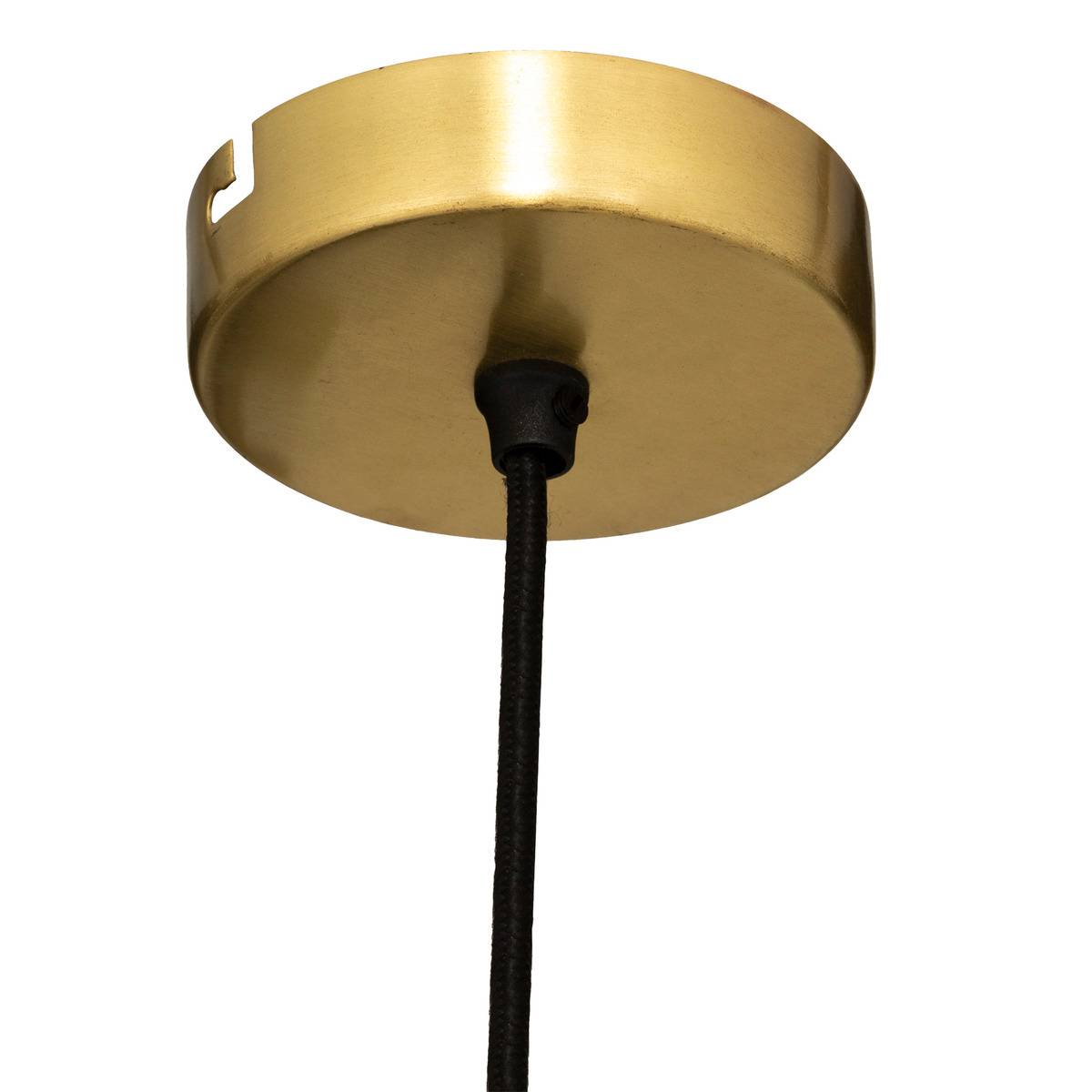 Suspension métal ARLO doré, ATMOSPHERA