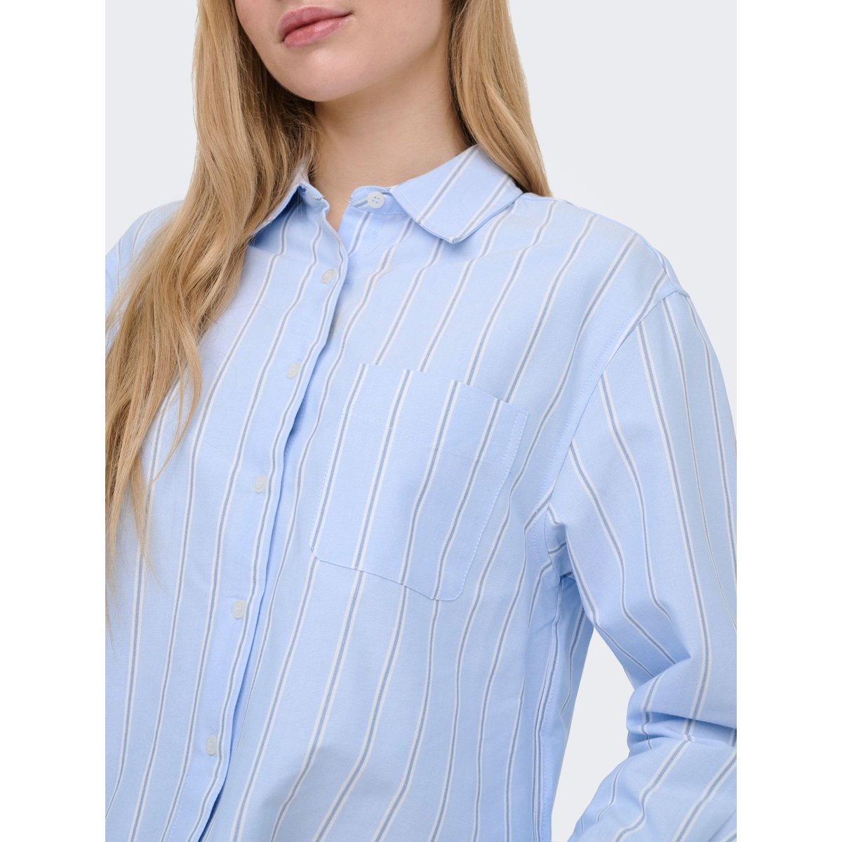 Chemise bleue - zen blue, ONLY