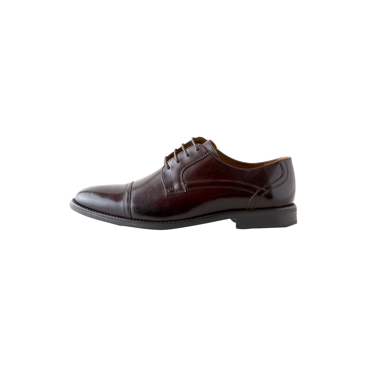 Chaussures derby à bout rapporté marron, NEXT