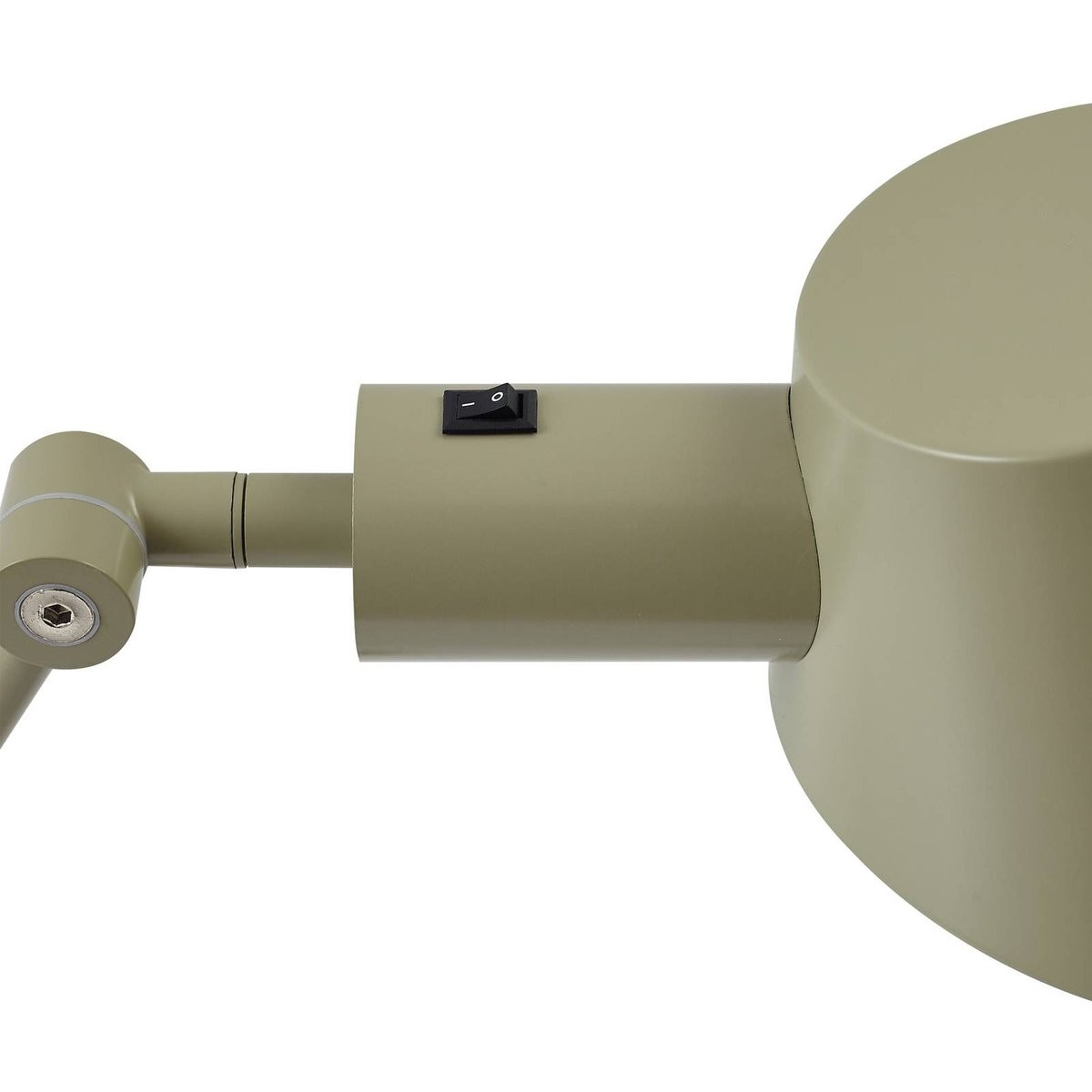 Lampe à poser en métal moderne, Corali vert clair, LINDBY