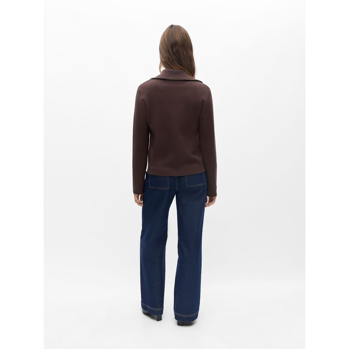 Cardigan En Maille marron - seal brown1, OBJECT
